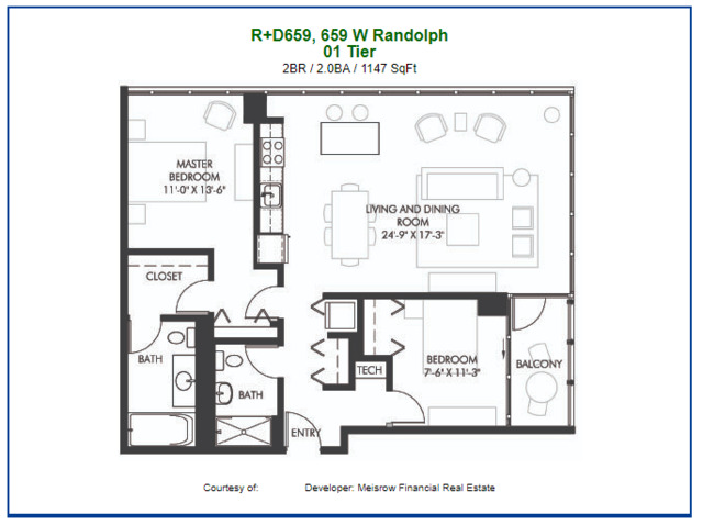 659 W Randolph Street #901 Chicago, Illinois 60661 - Image 16