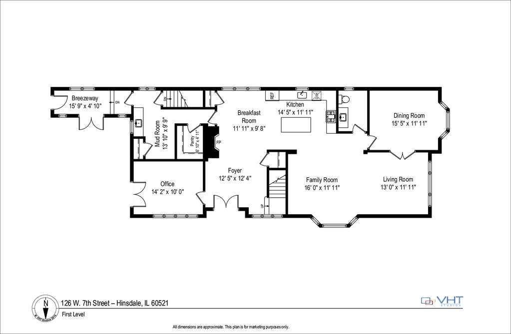 126 W 7th Street Hinsdale, Illinois 60521 - First Floor