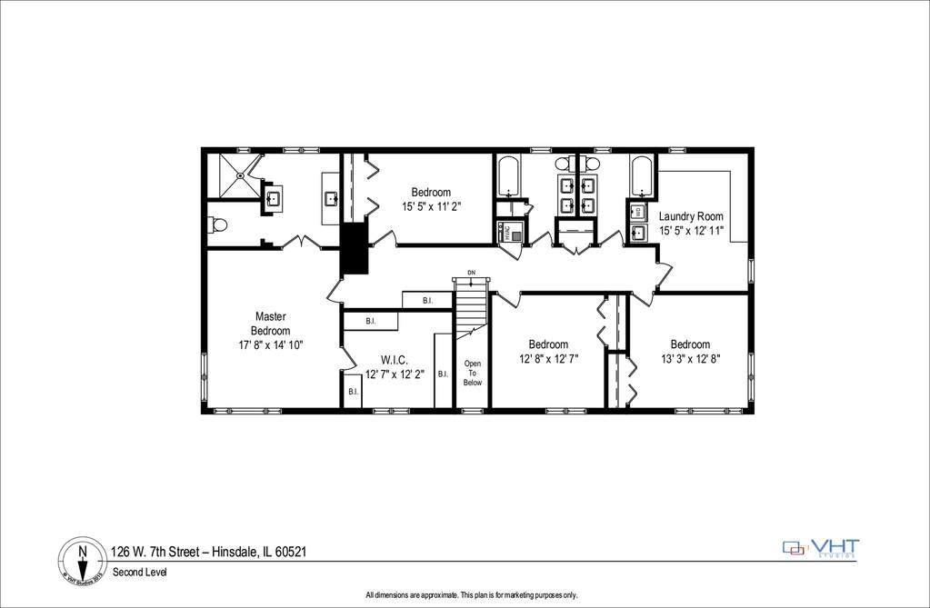 126 W 7th Street Hinsdale, Illinois 60521 - Second Floor