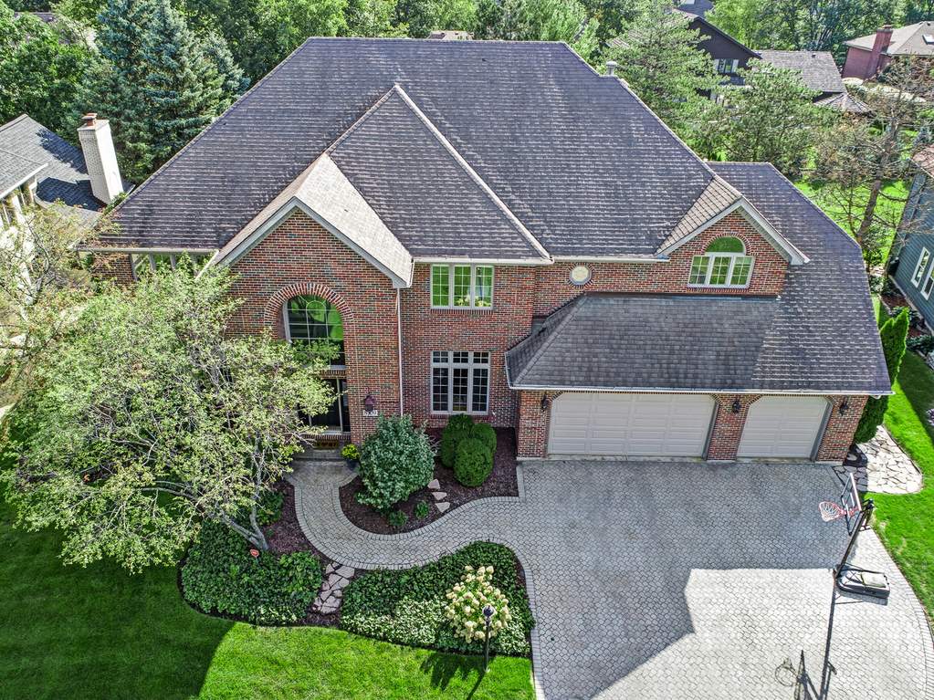 8709 Lake Ridge Drive Darien, Illinois 60561 - Aerial Front View