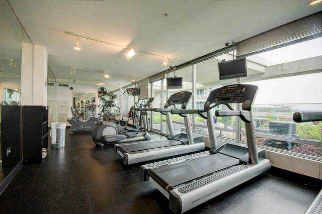 9655 Woods Drive #1206 Skokie, Illinois 60077 - Fitness center located on the 19th floor with fantastic east views and included in the rent