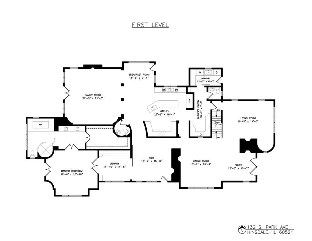 132 S Park Avenue Hinsdale, Illinois 60521 - First Level