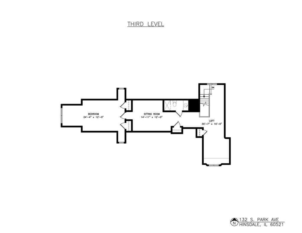 132 S Park Avenue Hinsdale, Illinois 60521 - Third Level