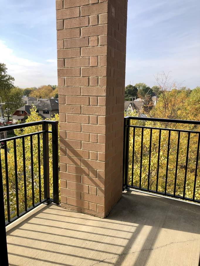 5100 W 96th Street #410 Oak Lawn, Illinois 60453 - Balcony corner south and east views