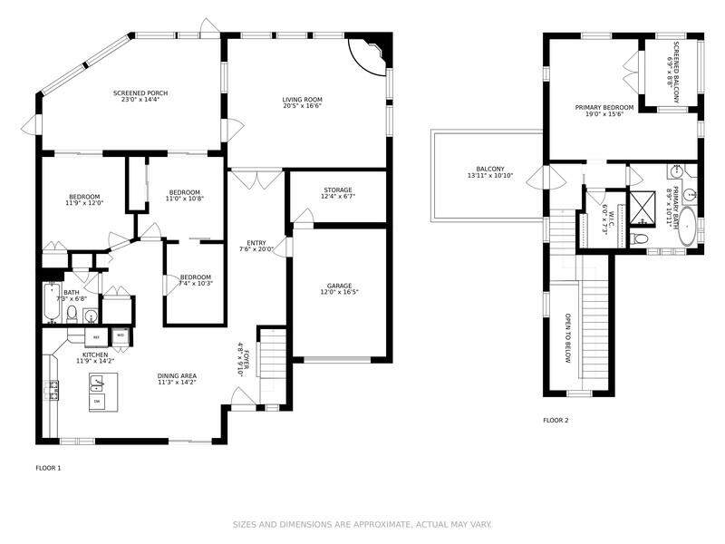 900 North Drive New Buffalo, Michigan 49117 - Overall Floor Plan