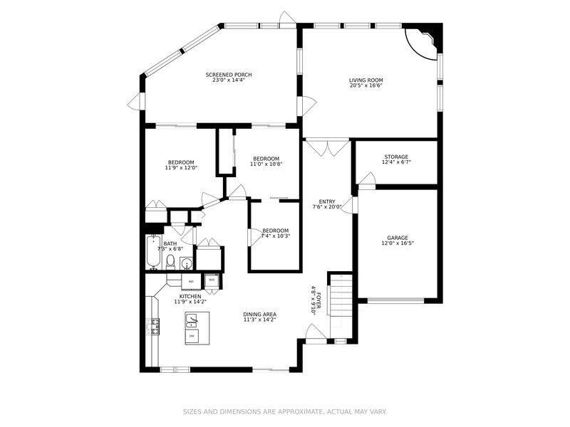 900 North Drive New Buffalo, Michigan 49117 - Main Floor Plan