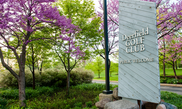 Deerfield - Deerfield Golf Club Sign