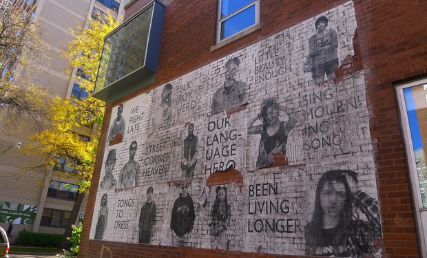 East Hyde Park - Mural on Bricks in Hyde Park